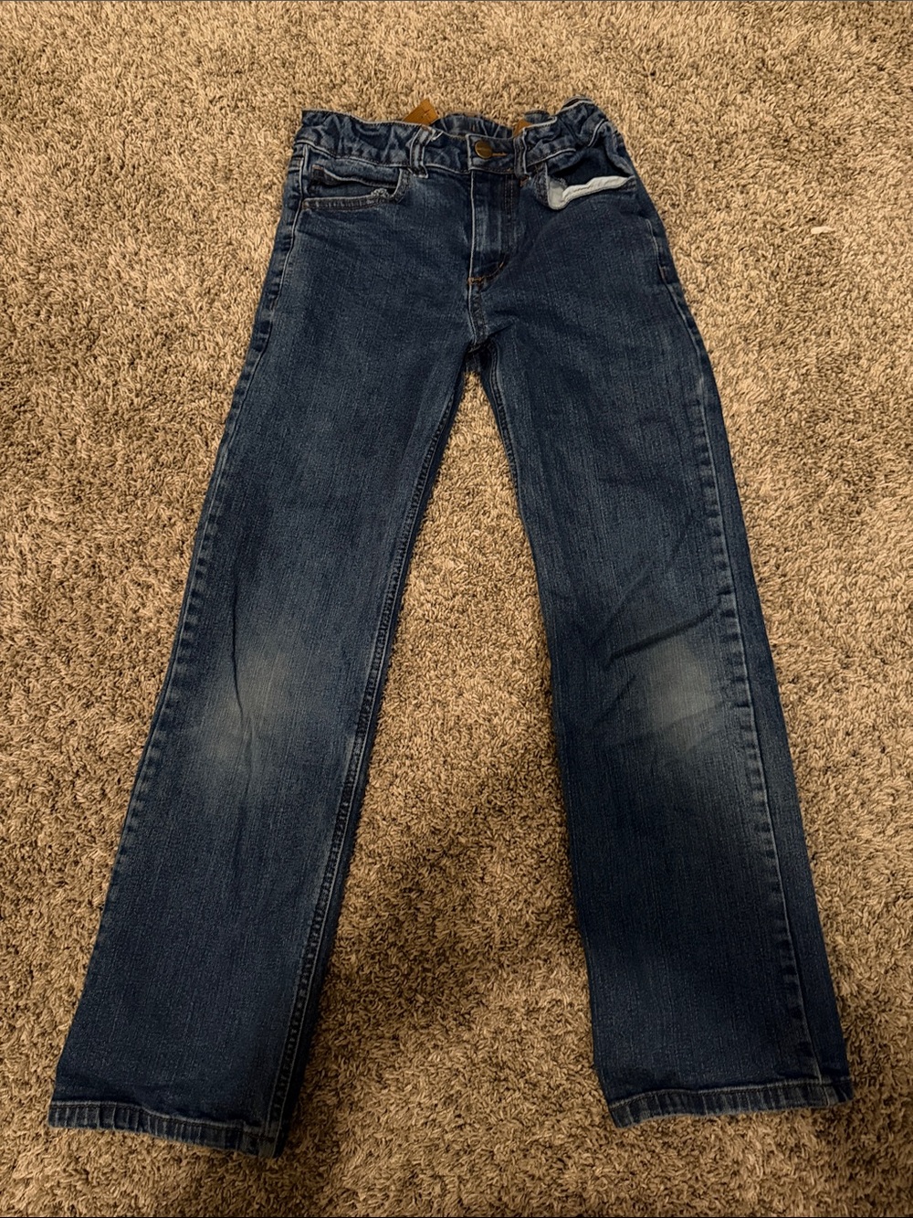 Carhartt Men's Dark Blue Straight Jeans